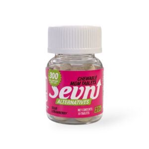 Sevn Alternatives MGM Sour Strawberry Chewable Tablets 30mg